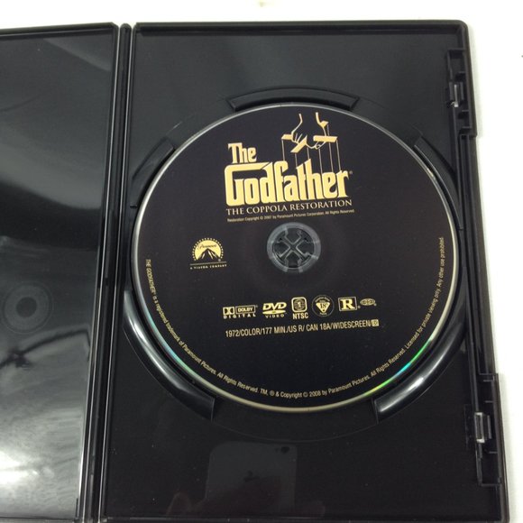 The Godfather - Widescreen - 1972/2008 Remastered - DVD - Used - Picture 3 of 3
